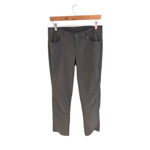 Kuhl Womens Gray Hiking Pants 10 Regular Nylon/Polyester Blend Durable & Lightwe